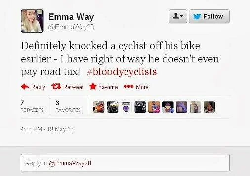 Emma Way tweet